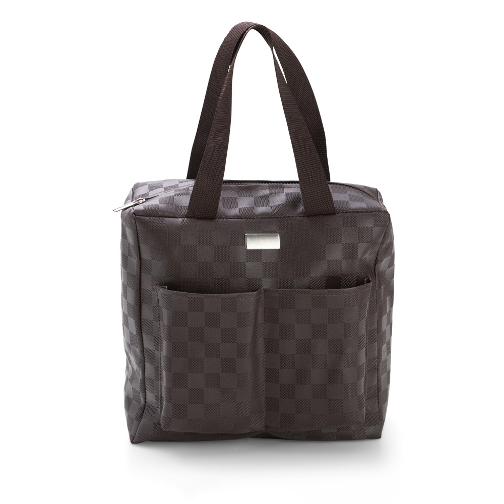 BOLSA MINI CAPRI XADREZ BEGE -KP255101